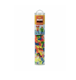 Plus-Plus Robot 100 Piece Building Set Tube