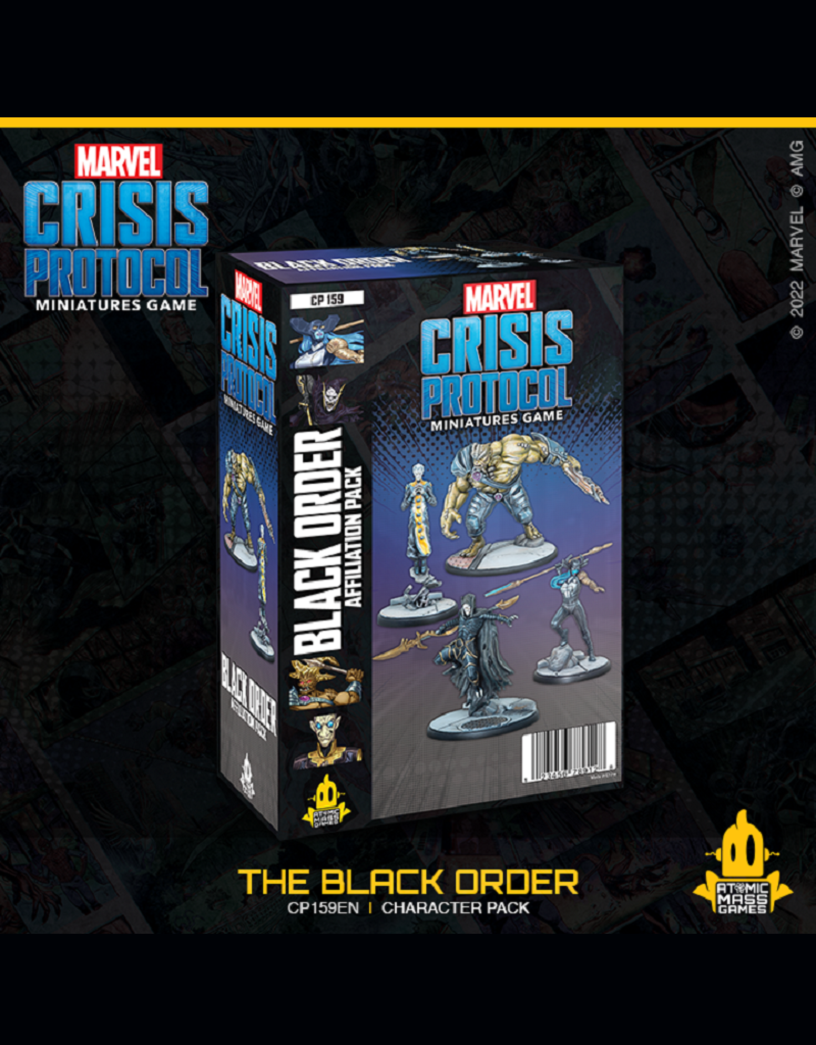 Atomic Mass Games Marvel Crisis Protocol: Affiliation Pack - Black Order