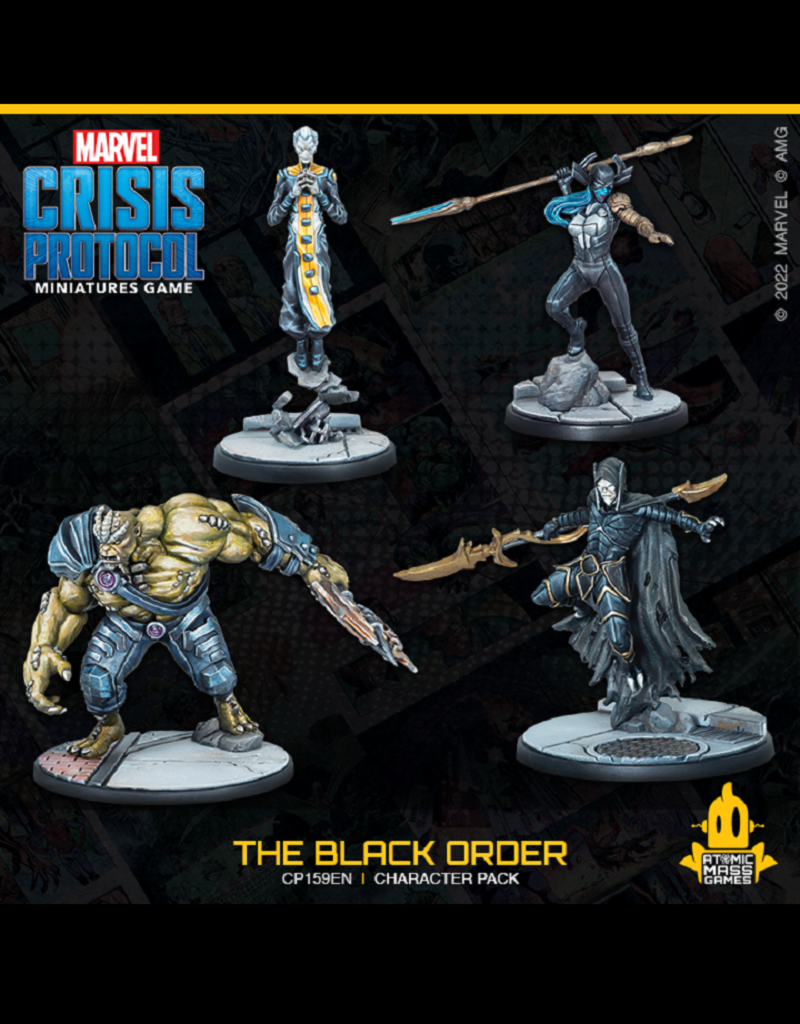 Atomic Mass Games Marvel Crisis Protocol: Affiliation Pack - Black Order