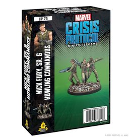 Atomic Mass Games Marvel Crisis Protocol: Nick Fury Sr. and the Howling Commandos