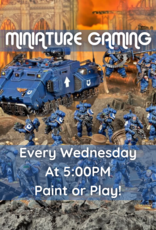 Wednesday - Miniature Gaming
