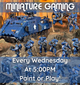 Wednesday - Miniature Gaming