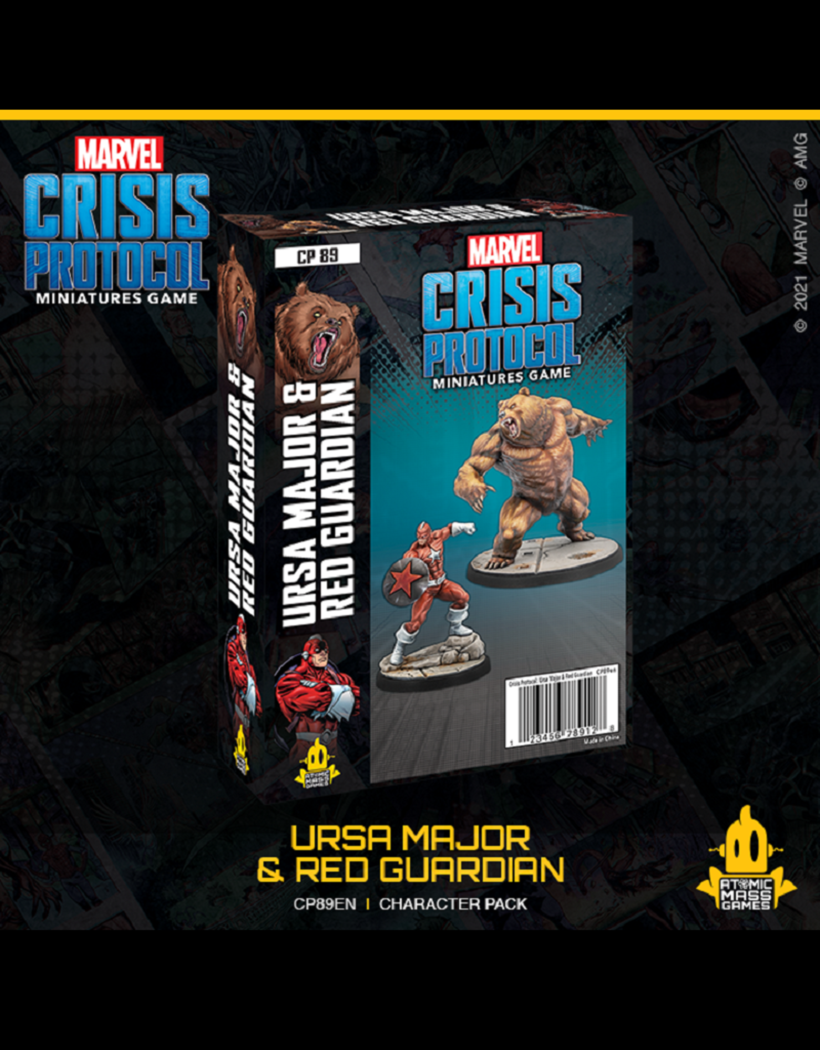 Atomic Mass Games Marvel Crisis Protocol: Ursa Major & Red Guardian