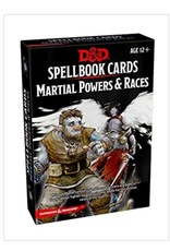 Wizards of the Coast Spellbook Cards: Martial Powers & Races