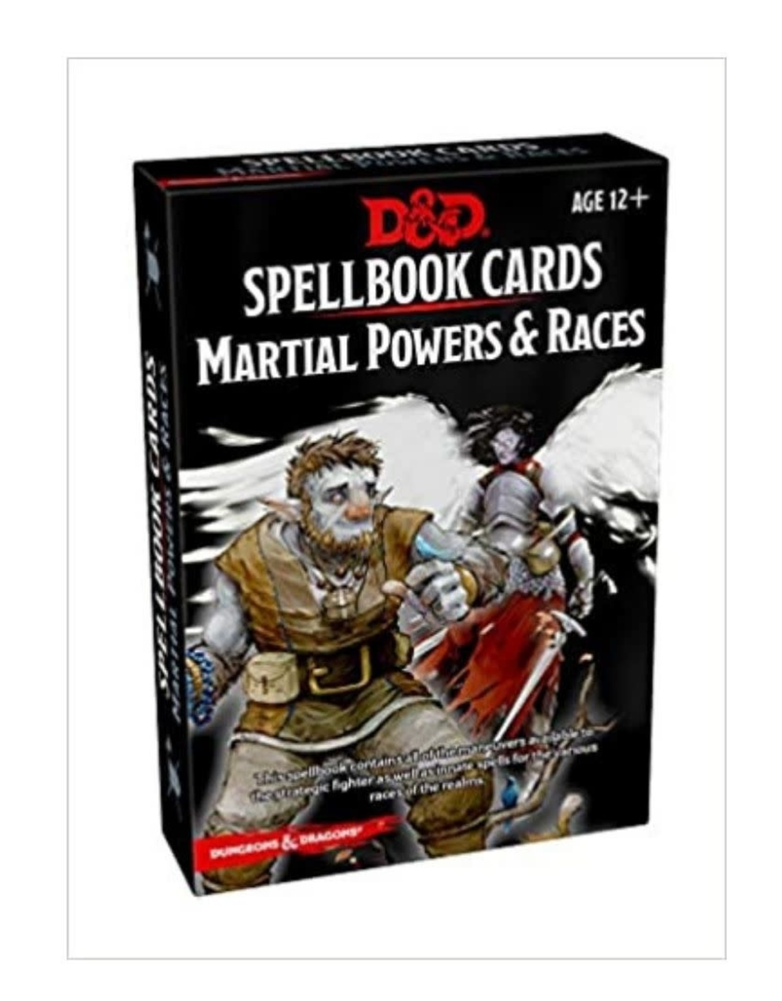 Wizards of the Coast Spellbook Cards: Martial Powers & Races