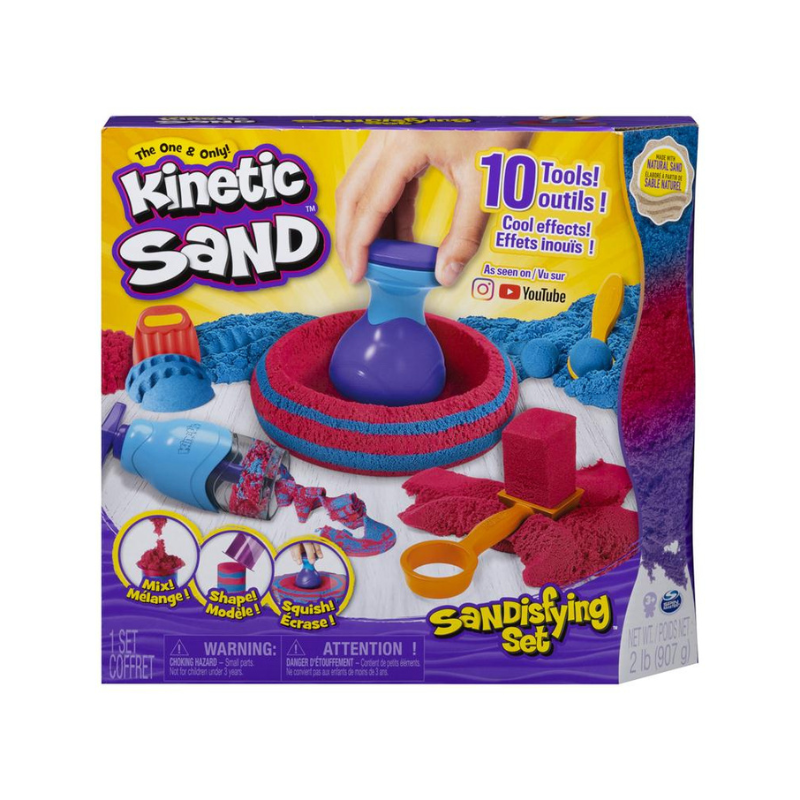 Kinetic Sand - Ultimate Sandisfying Set 907g