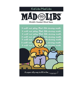 Kid Libs Mad Libs