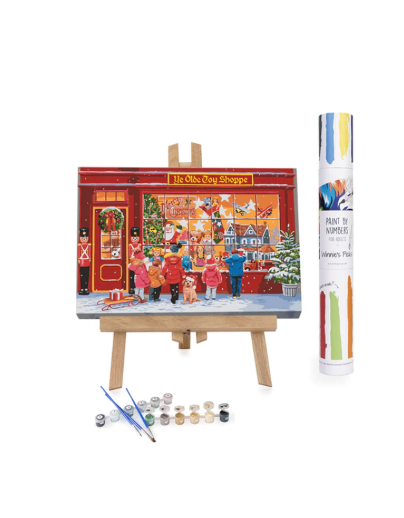 Winnie's Picks Paint by Numbers: Wishful Window Shopping - 16x24