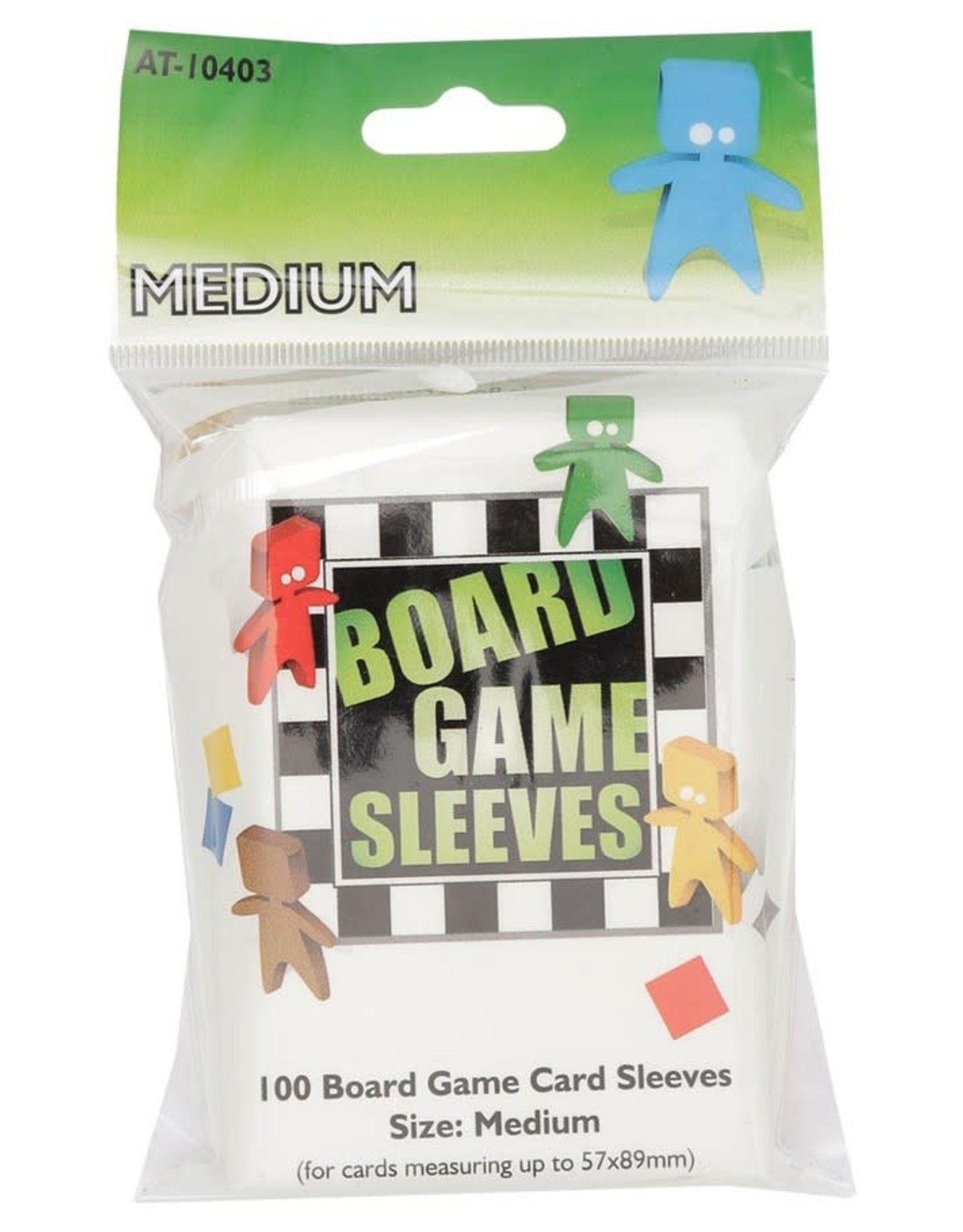 Board Game Sleeves: Medium - 57 × 89mm (100ct)