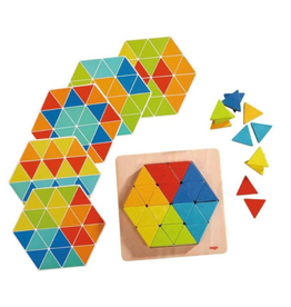 Magical Pyramids Wooden Arranging Game