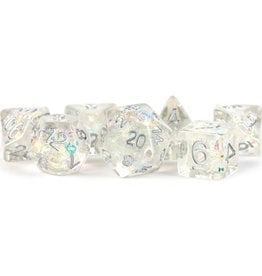 Polyhedral Dice Set: Rainbow Frost
