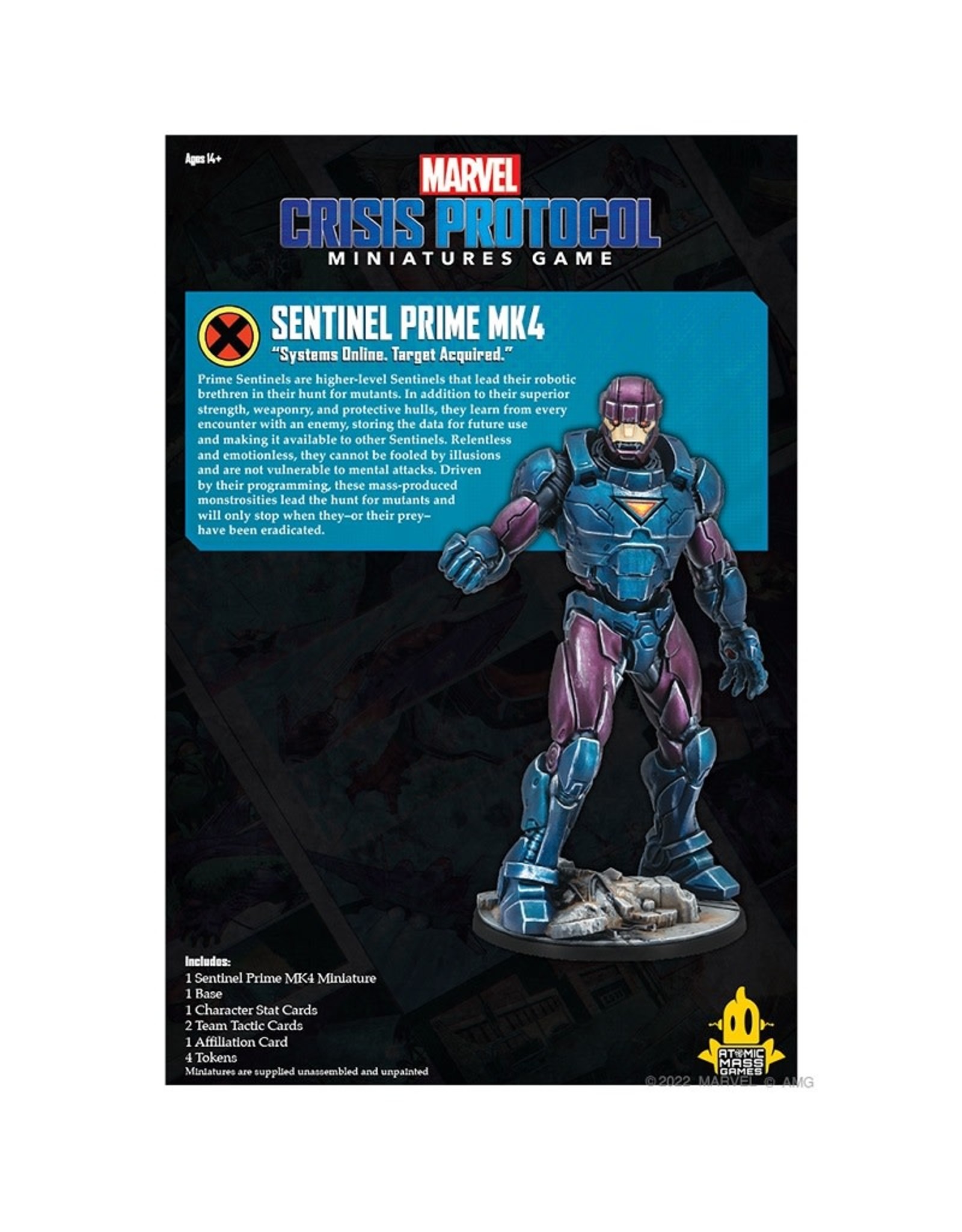 Atomic Mass Games Marvel Crisis Protocol: Sentinel Prime MK IV