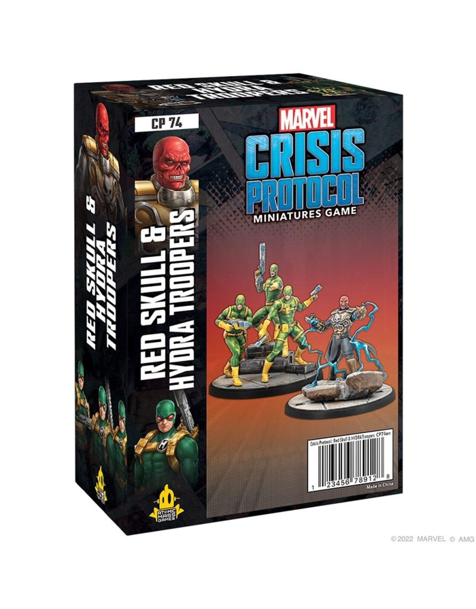 Atomic Mass Games Marvel Crisis Protocol: Red Skull & HYDRA Troops
