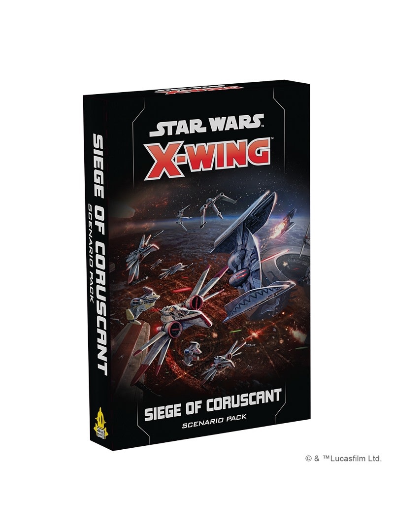 Star Wars X-Wing: Siege of Coruscant Battle Pack - 2nd Edition - Family Fun  Hobbies