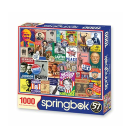 Springbok Poster Politics (1000pc)