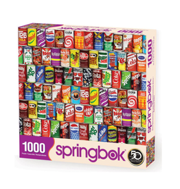 Springbok Retro Refreshments: 1000pc