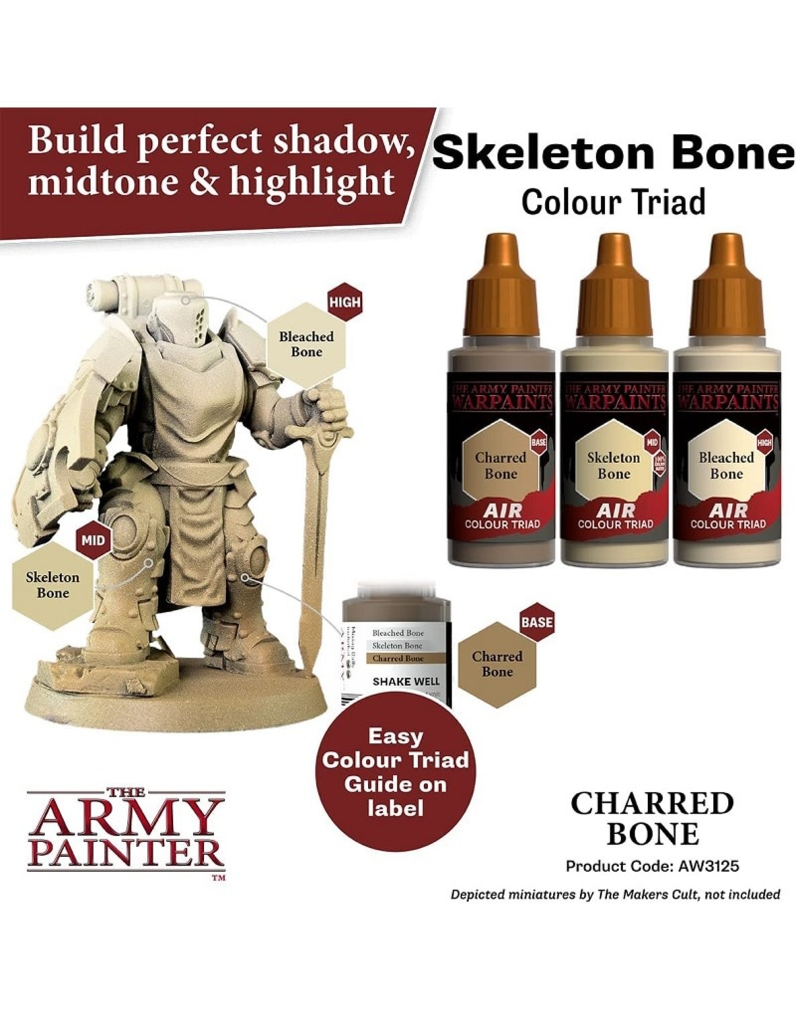 The Army Painter Warpaint Air: Charred Bone (18ml)