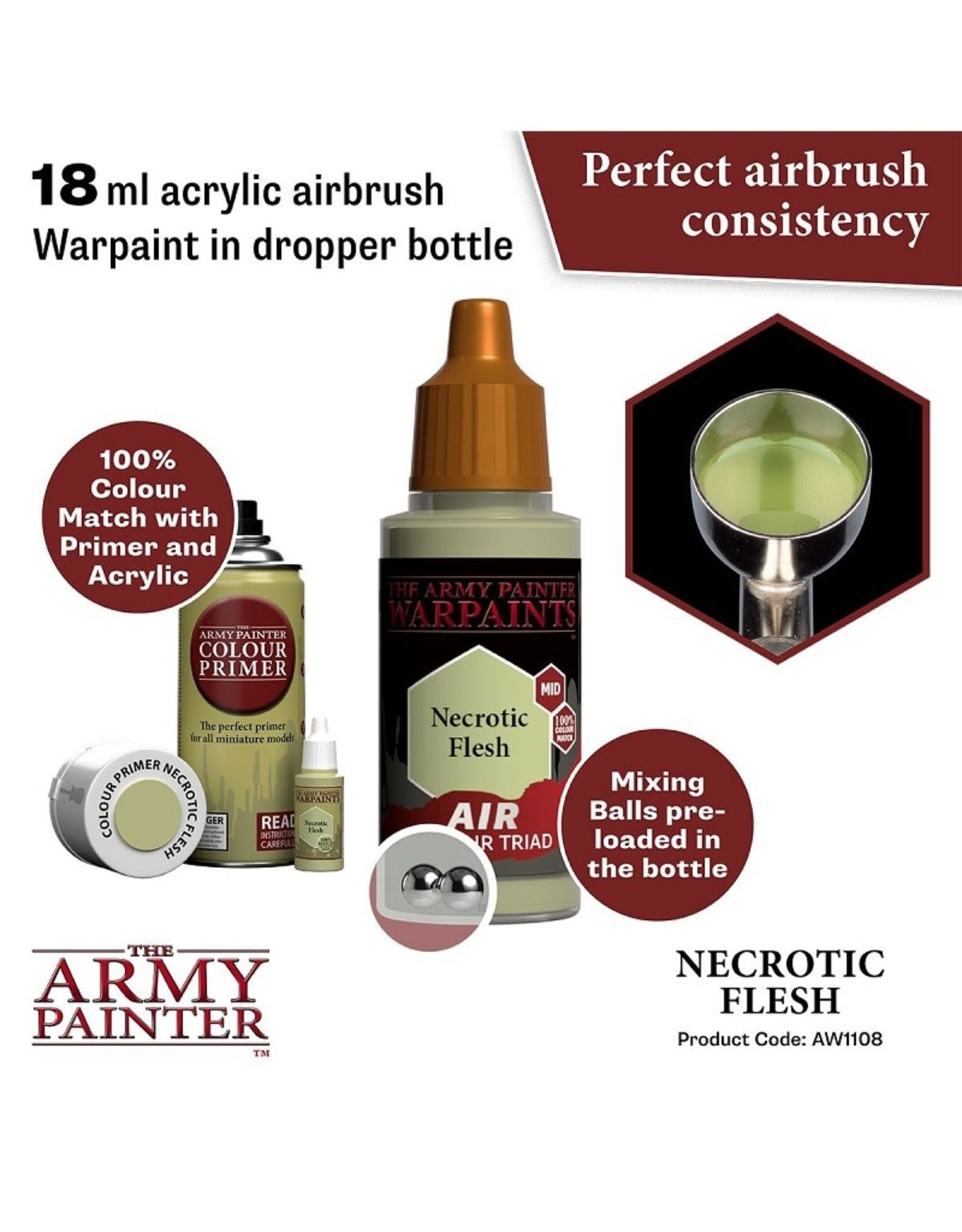 The Army Painter Warpaint Air: Necrotic Flesh (18ml)