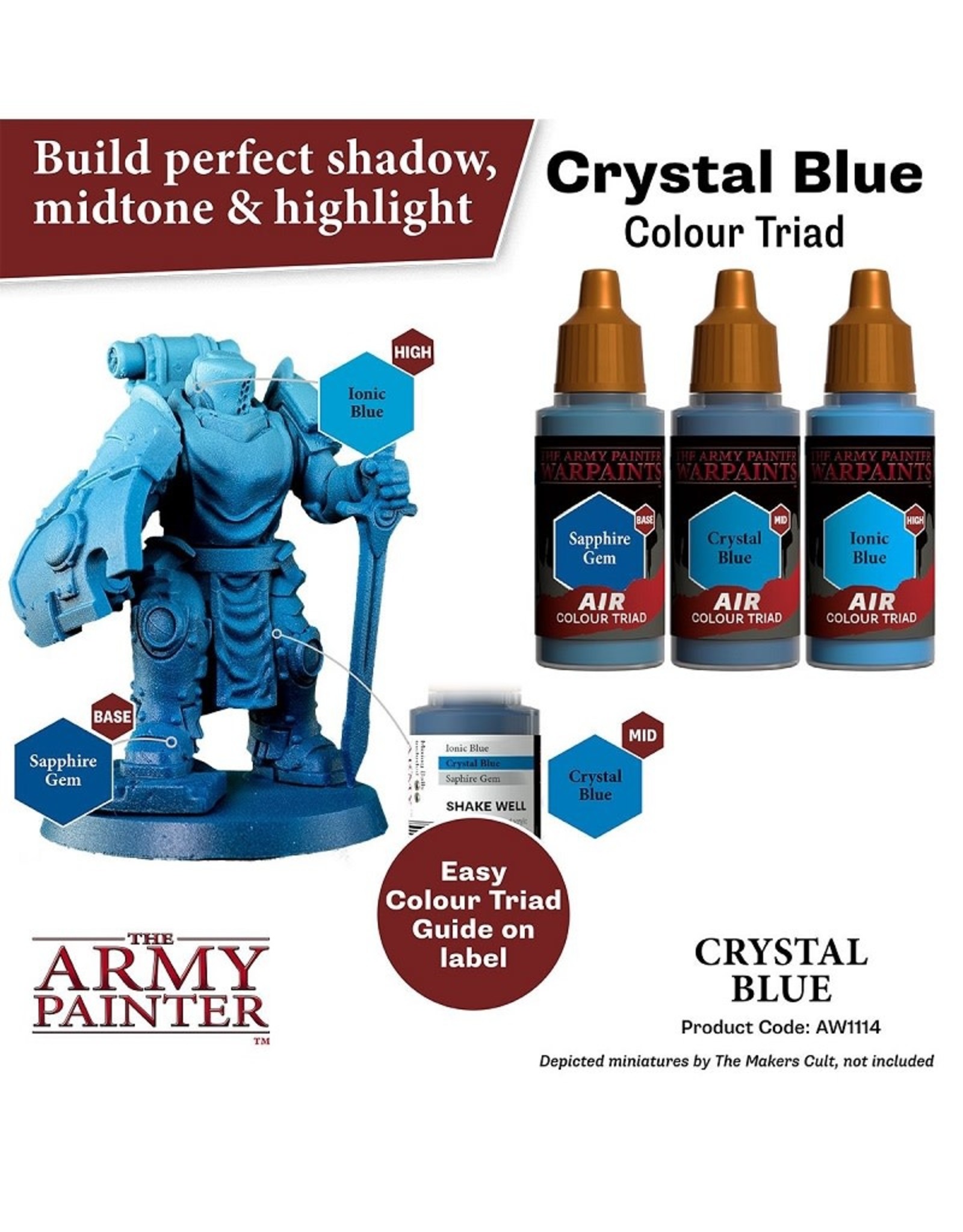 The Army Painter Warpaint Air: Crystal Blue (18ml)