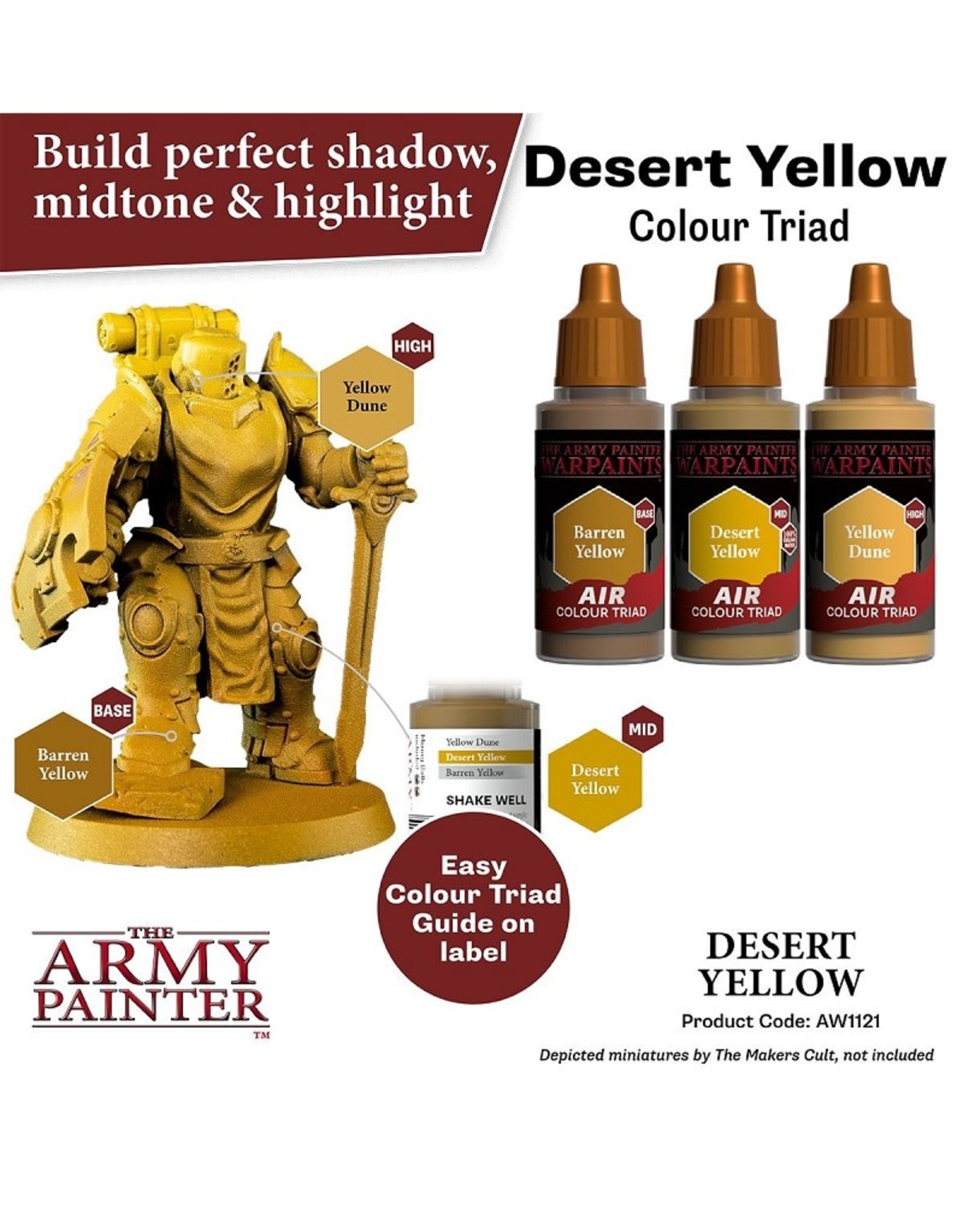 The Army Painter Warpaint Air: Desert Yellow (18ml)