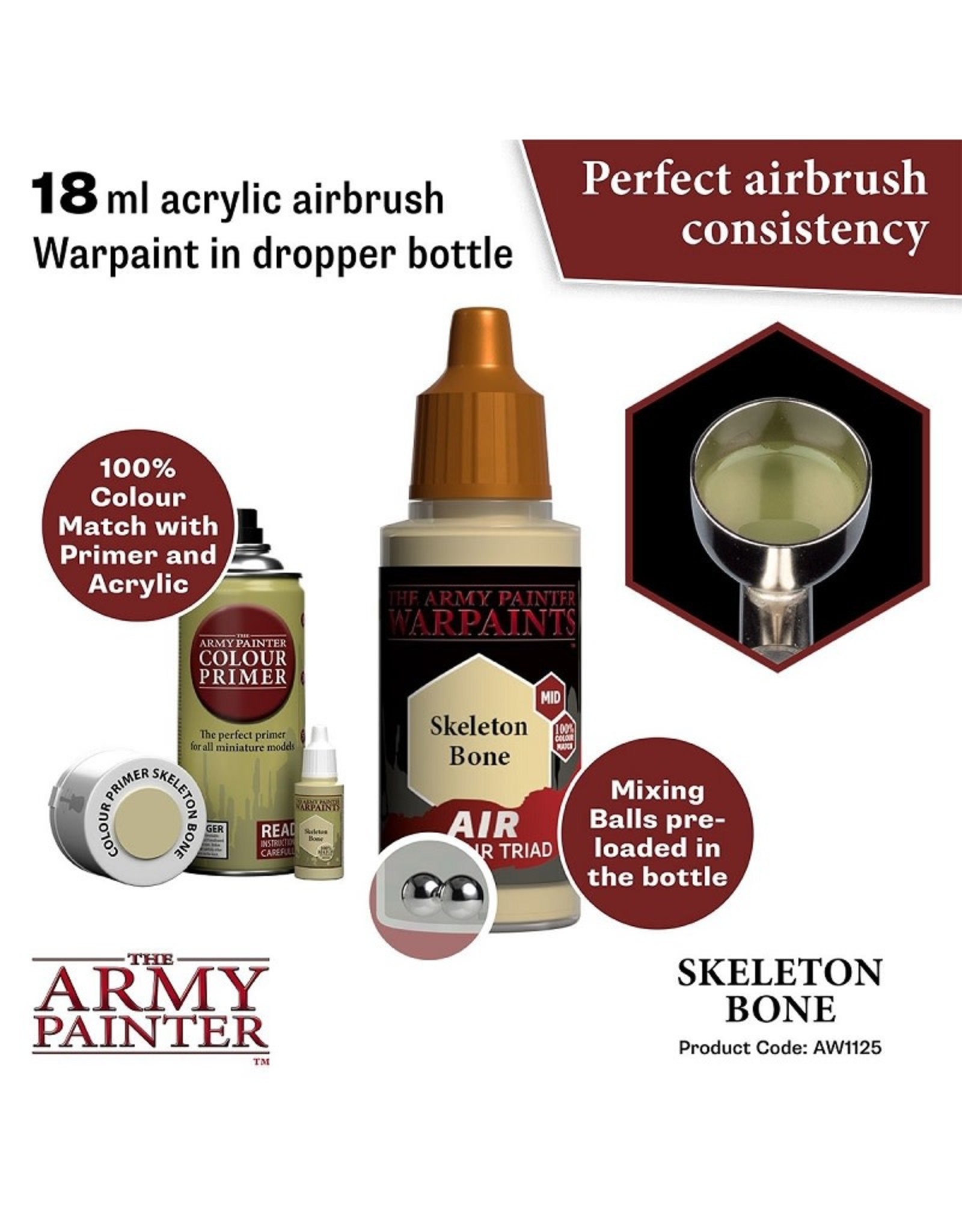 The Army Painter Warpaint Air: Skeleton Bone (18ml)
