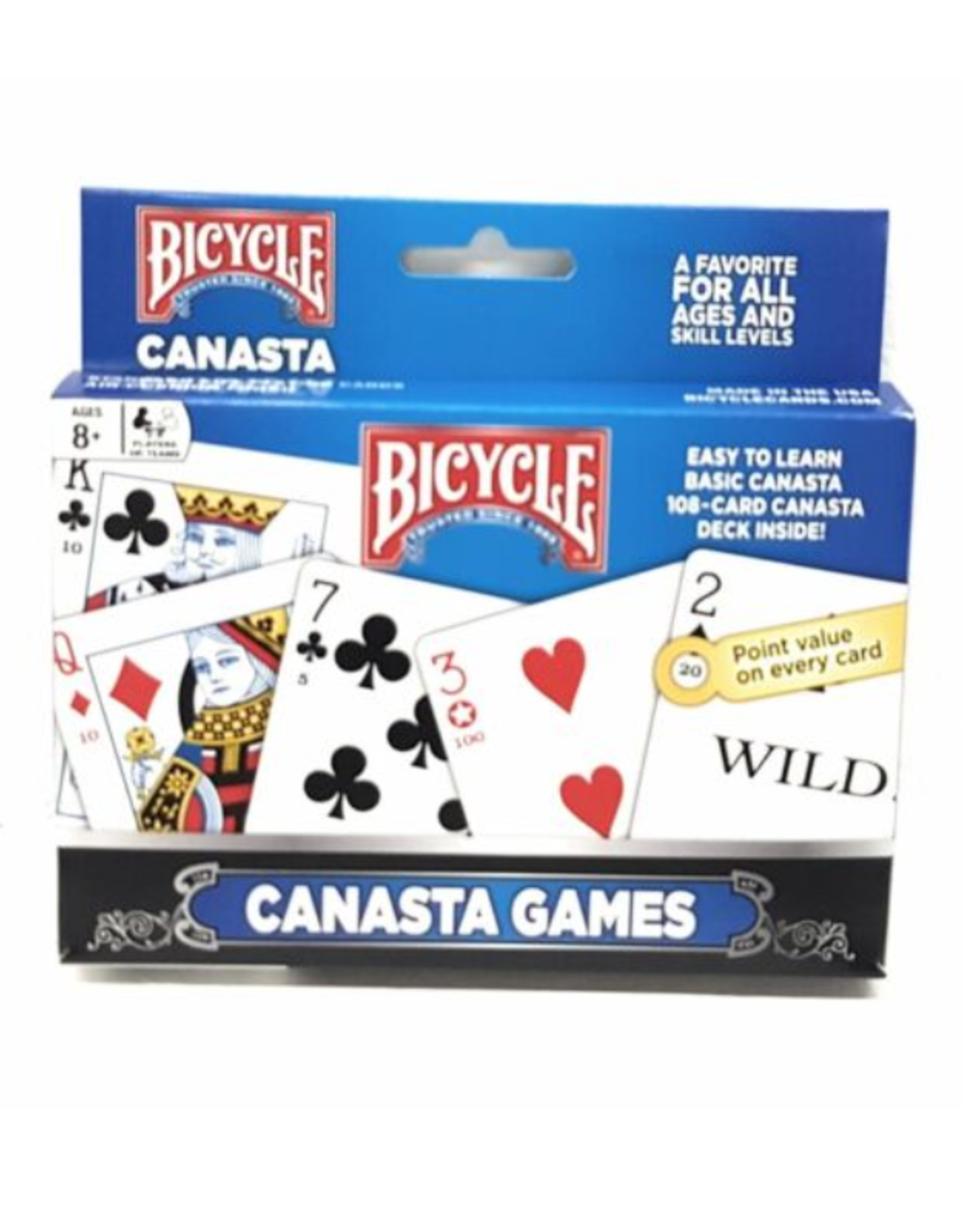 Bicycle Bicycle Playing Cards: Canasta Set