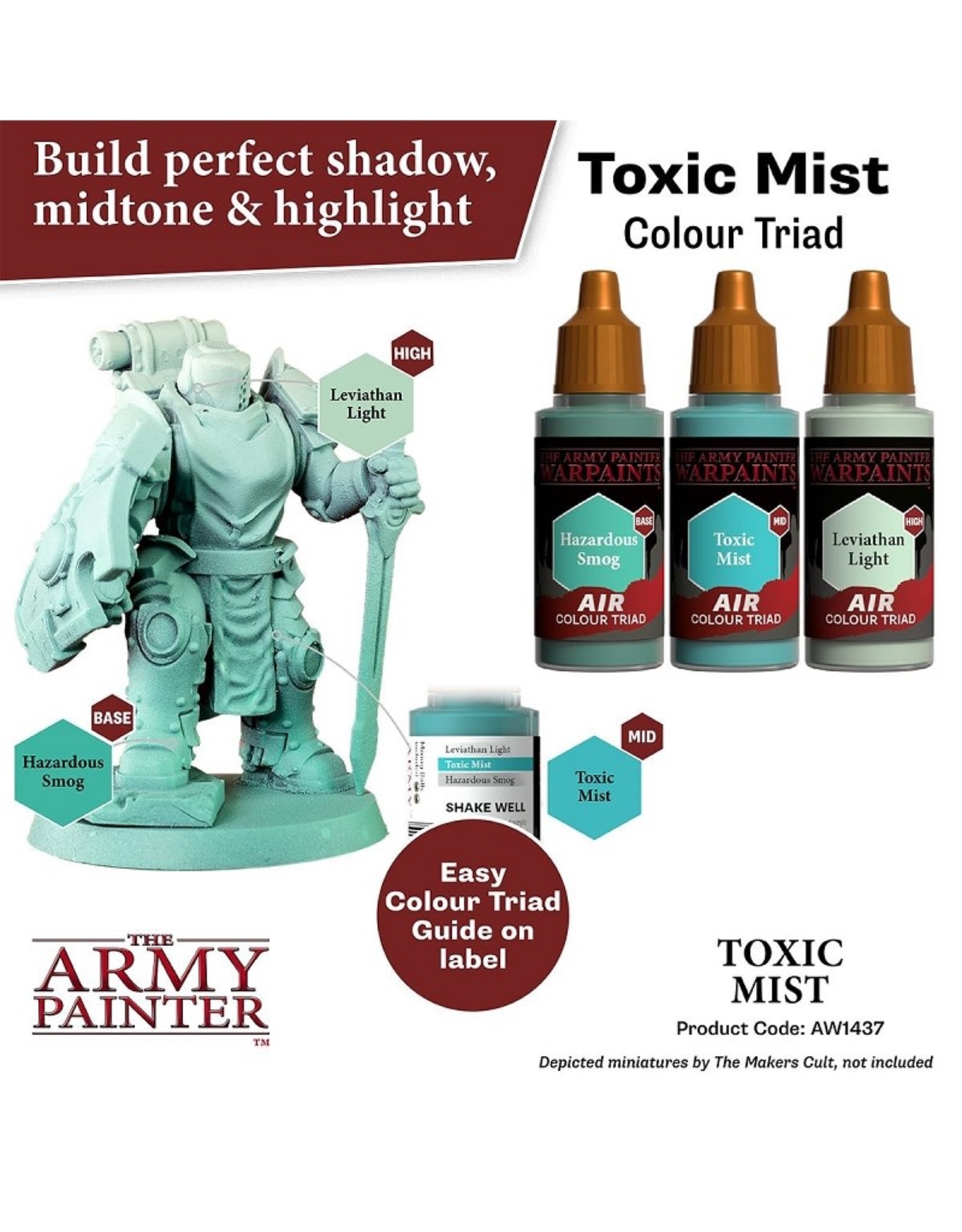 The Army Painter Warpaint Air: Toxic Mist (18ml)