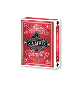 Springbok Playing Cards: Vintage Red Jumbo