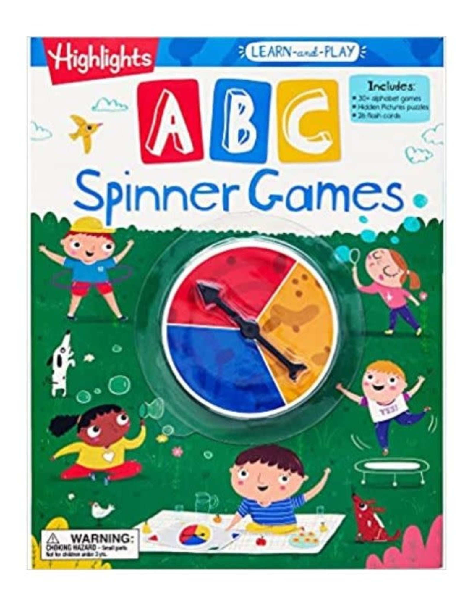 Penguin Random House Highlights - Learn and Play: ABC Spinner Games