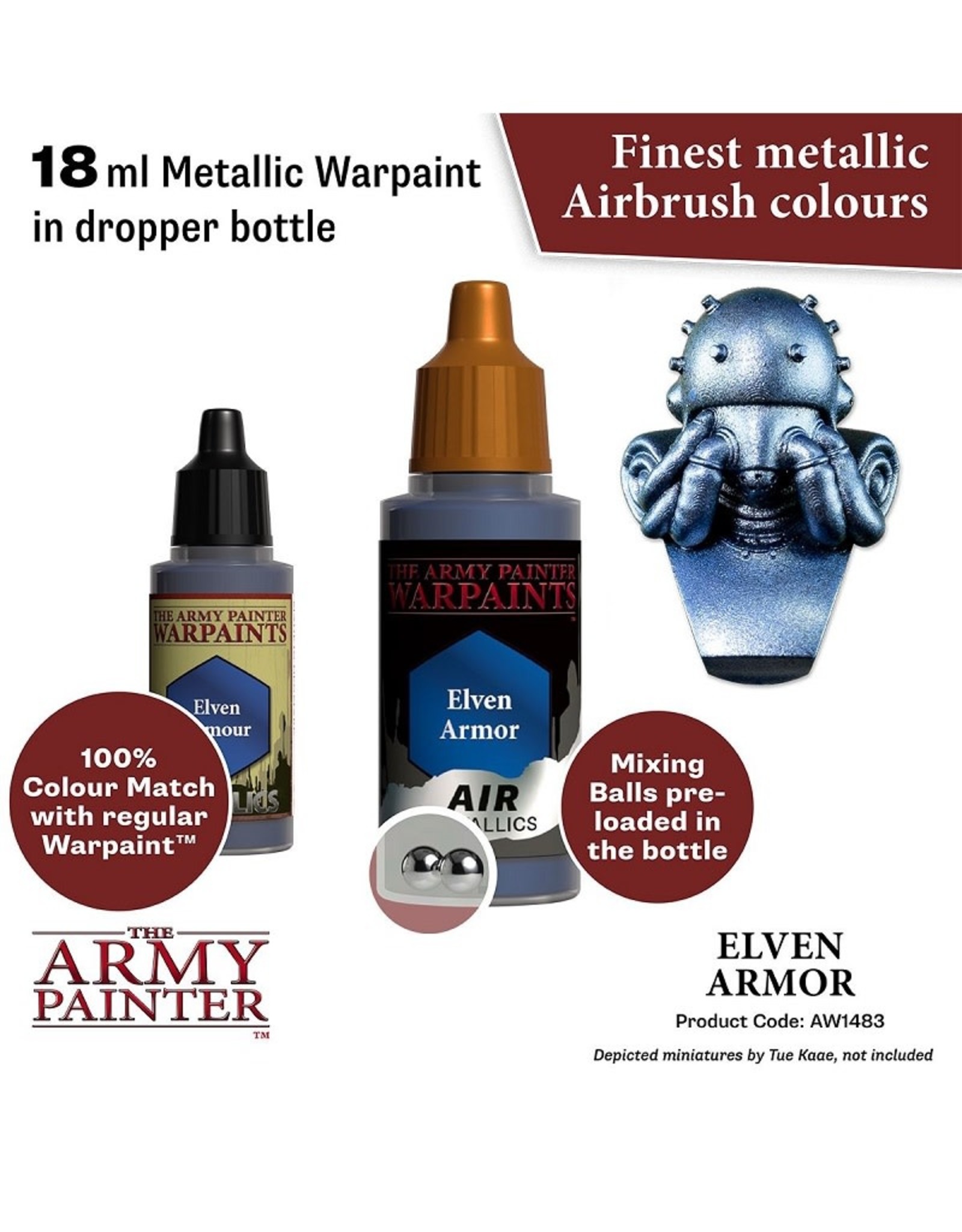 The Army Painter Warpaint Air: Metallics - Elven Armor (18ml)