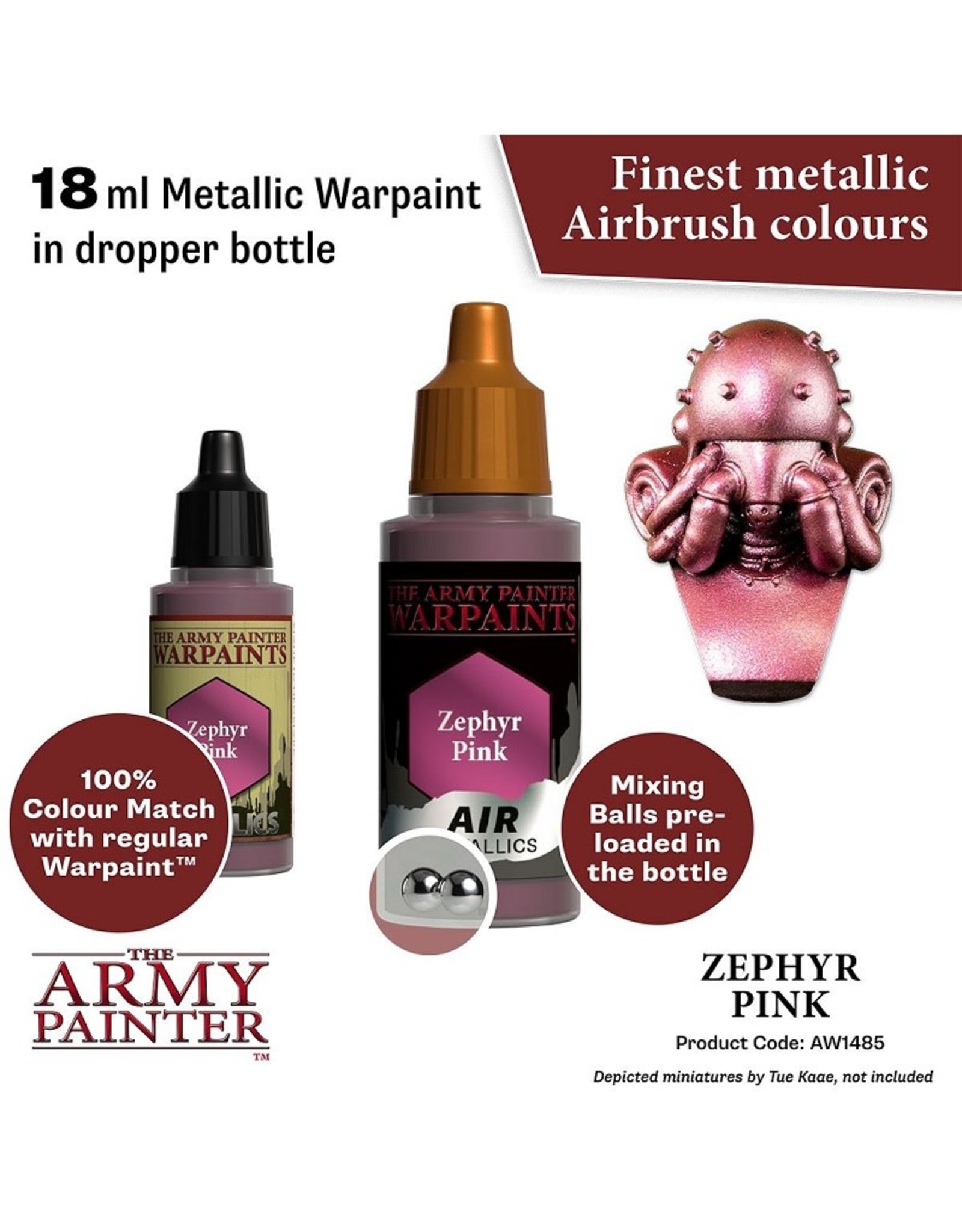 The Army Painter Warpaint Air: Metallics - Zephyr Pink (18ml)