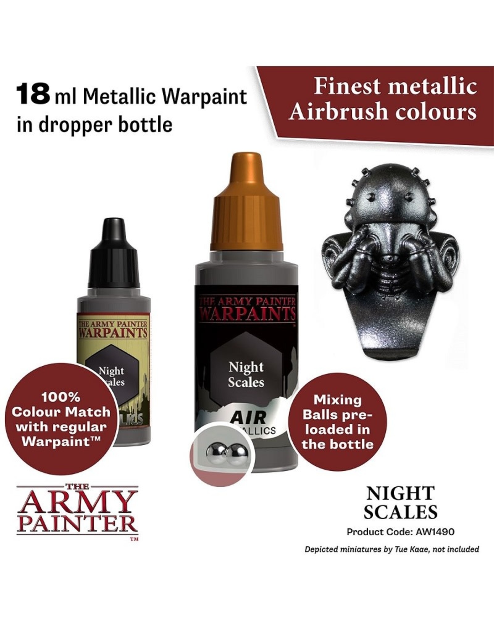 The Army Painter Warpaint Air: Metallics - Night Scales (18ml)