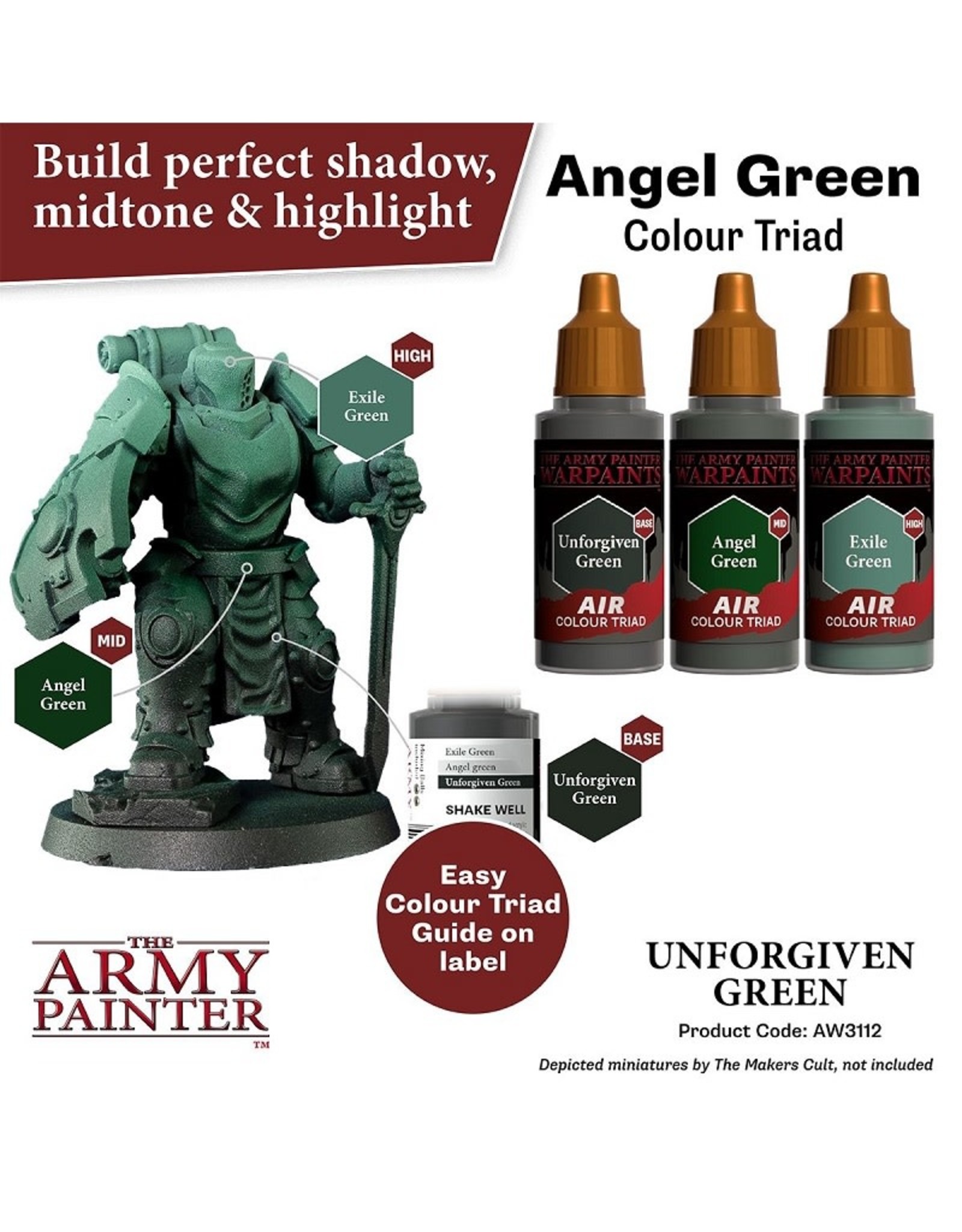 The Army Painter Warpaint Air: Unforgiven Green (18ml)