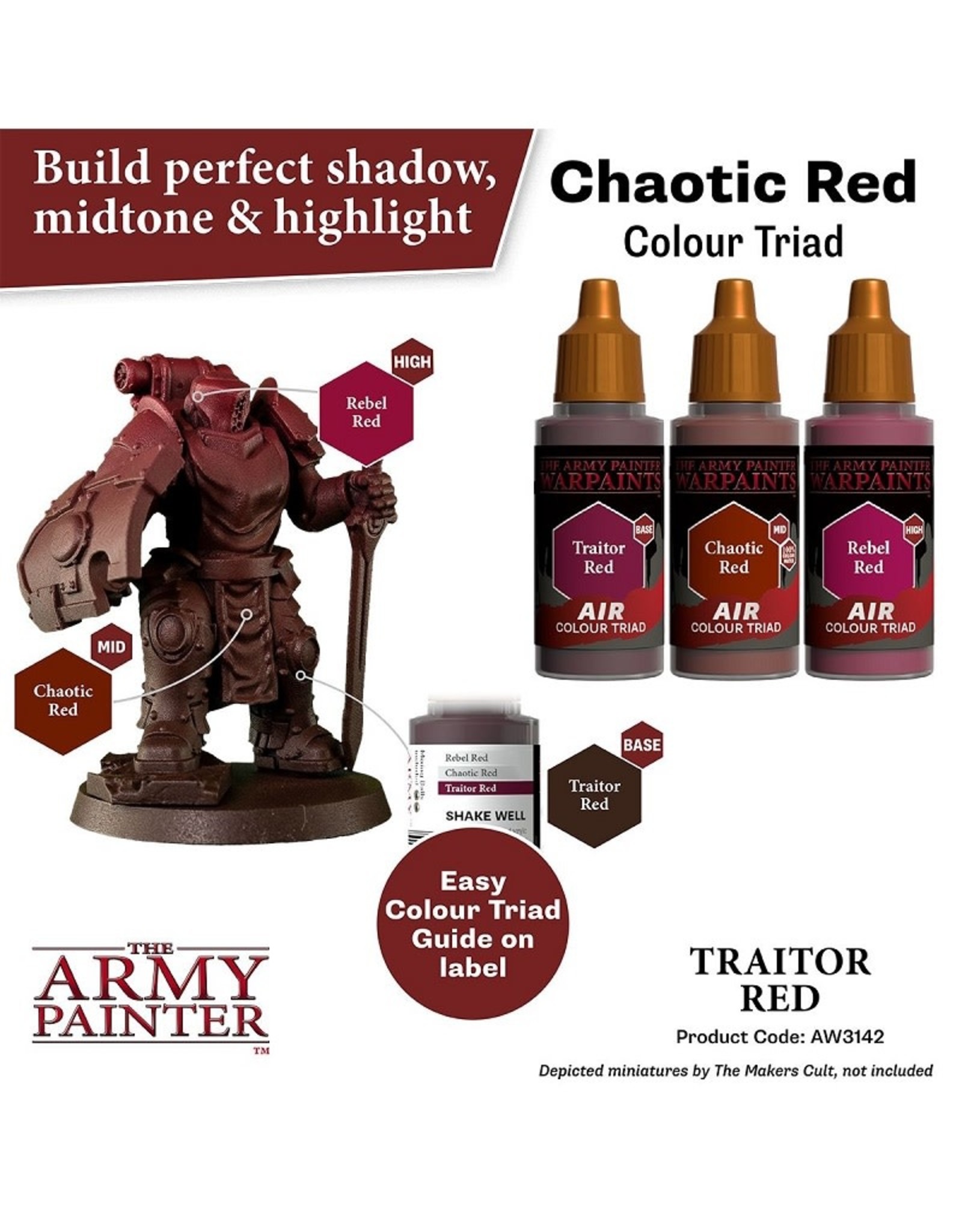 The Army Painter Warpaint Air: Traitor Red (18ml)