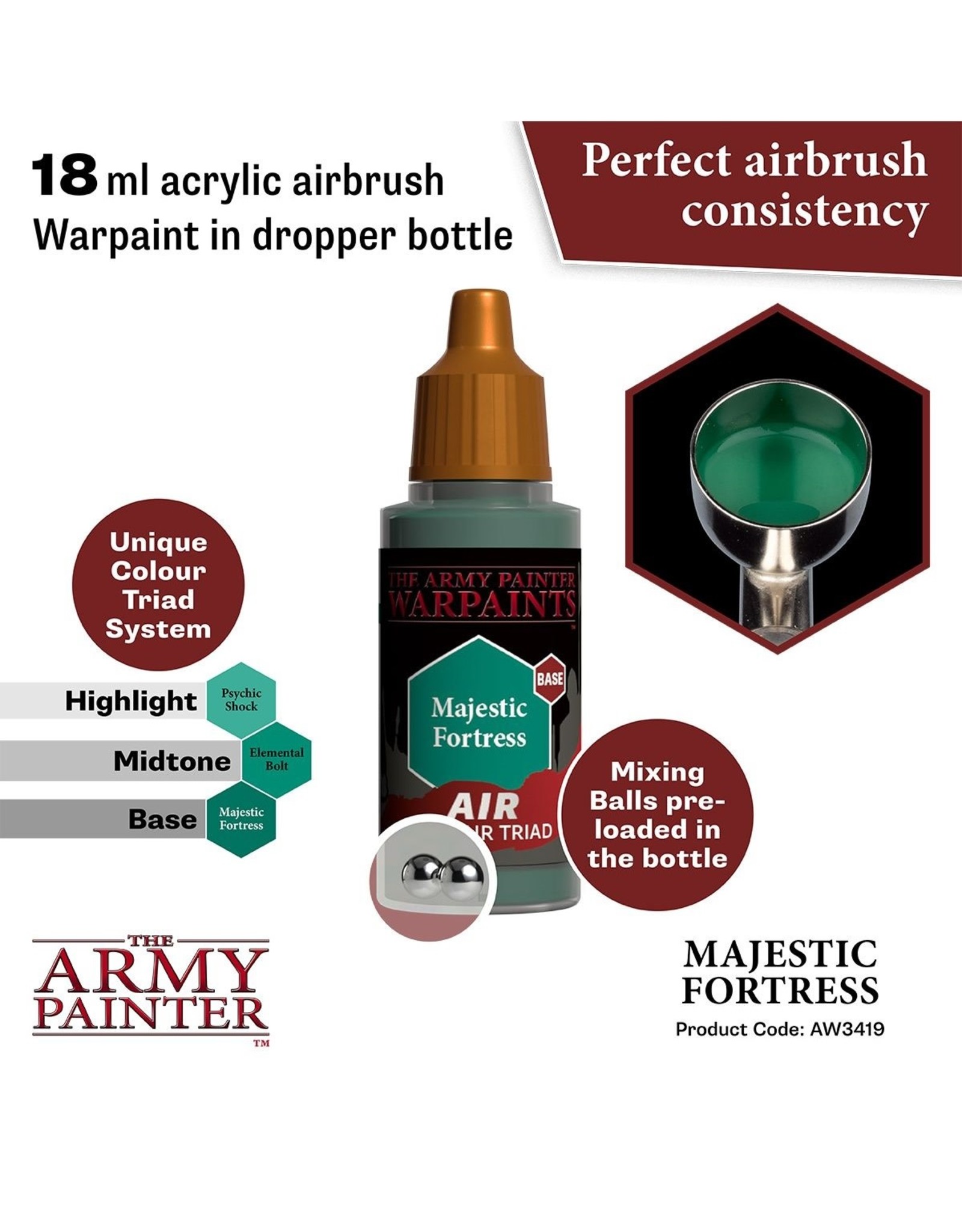The Army Painter Warpaint Air: Majestic Fortress (18ml)