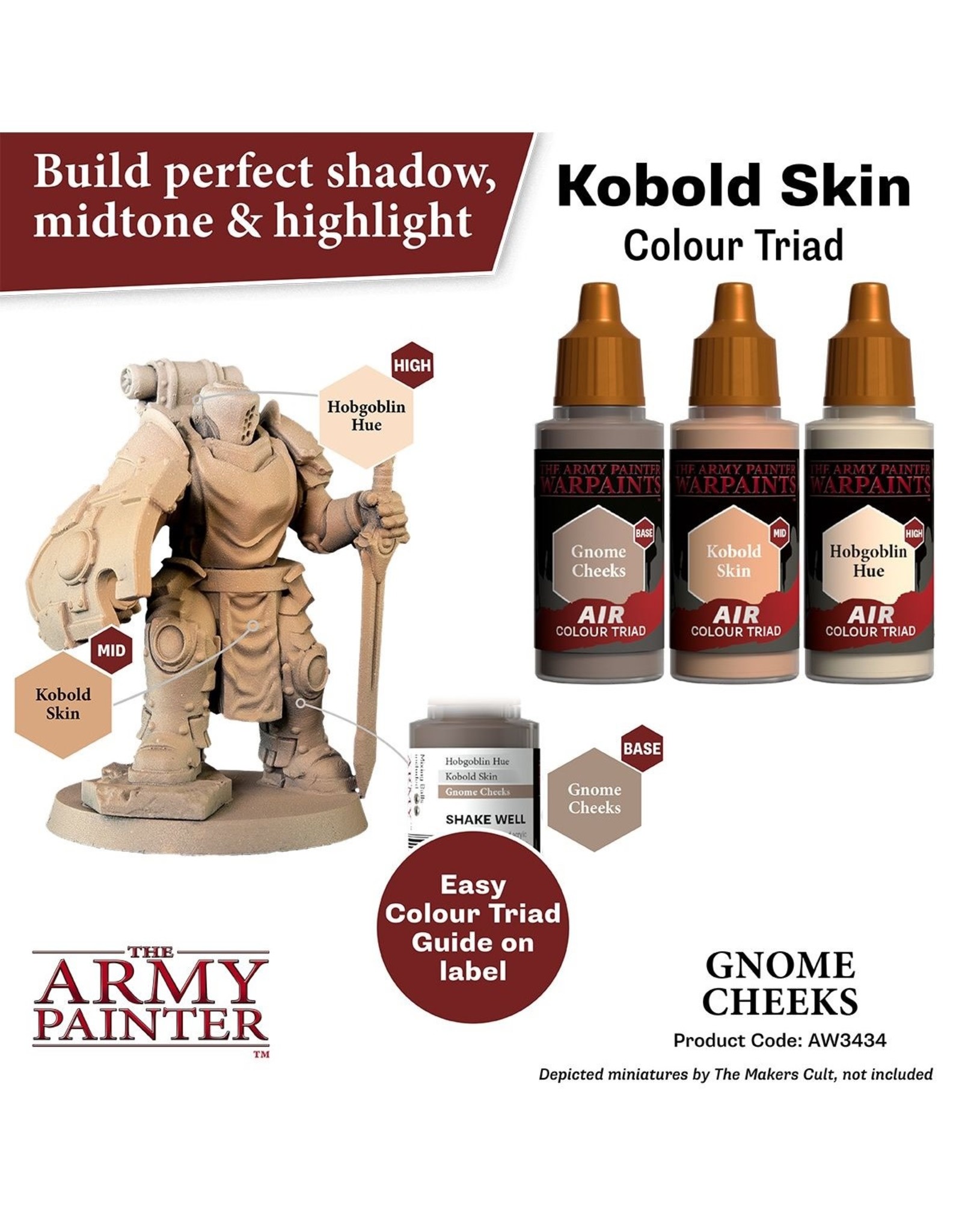 The Army Painter Warpaint Air: Gnome Cheeks (18ml)