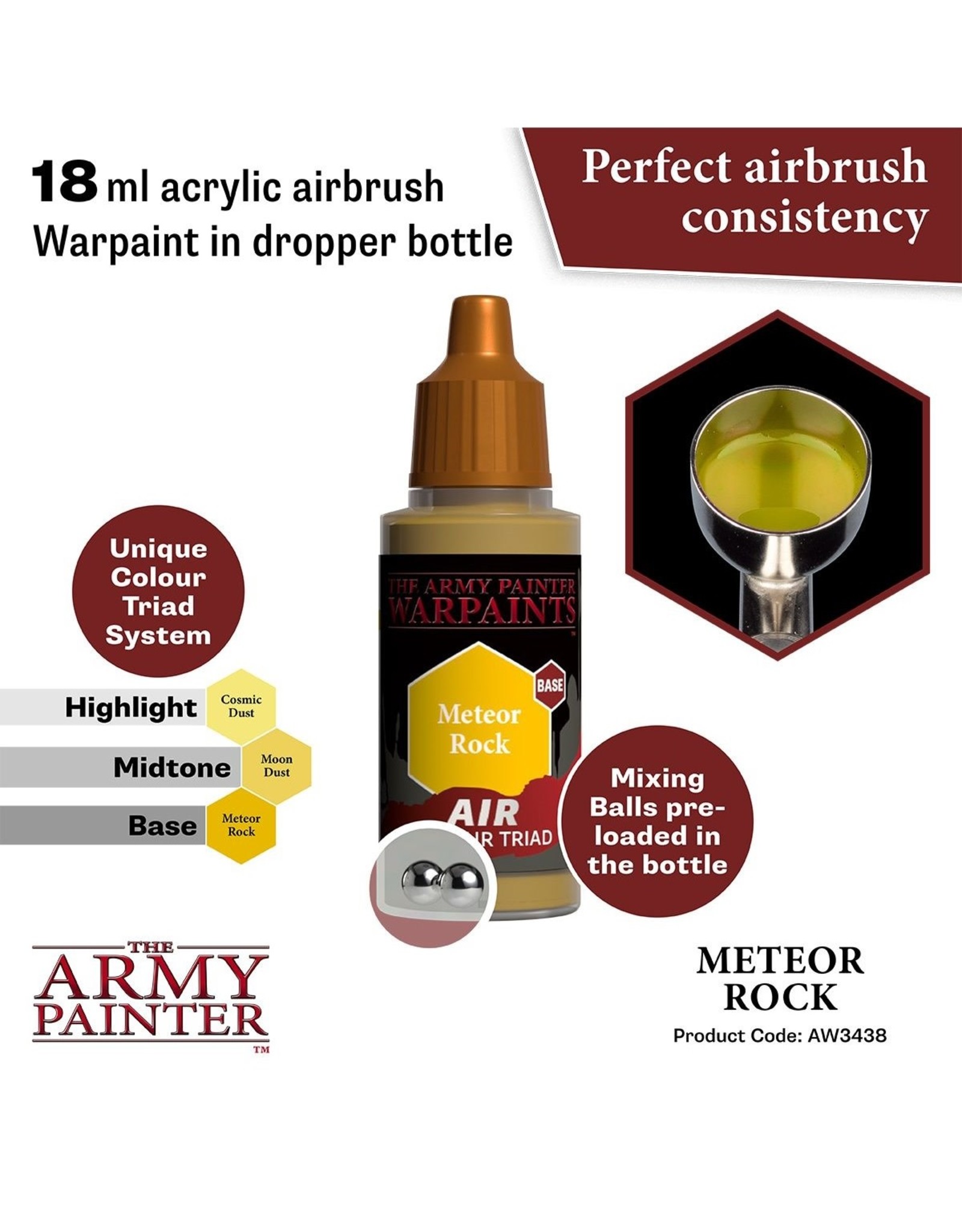 The Army Painter Warpaint Air: Meteor Rock (18ml)