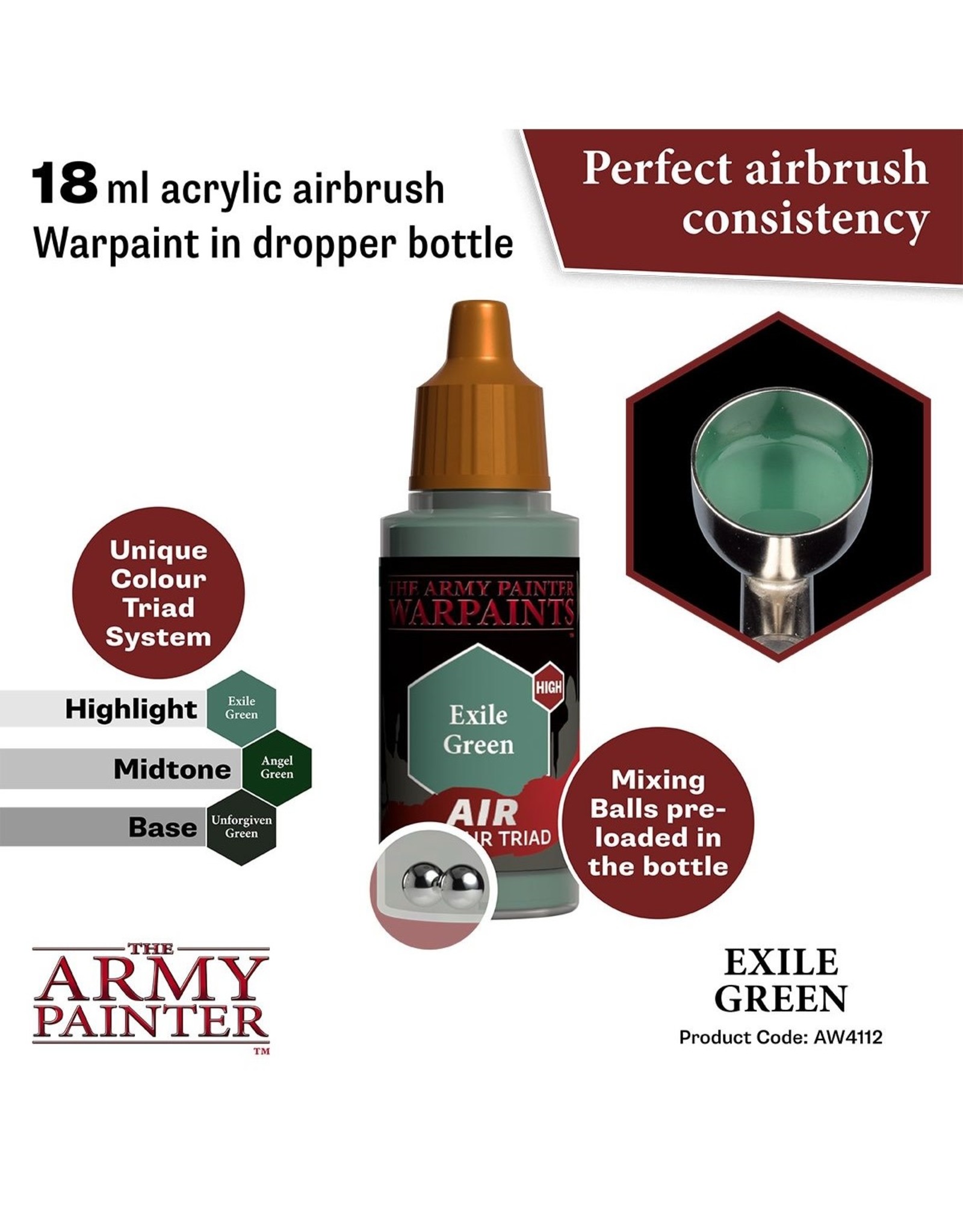 The Army Painter Warpaint Air: Exile Green (18ml)