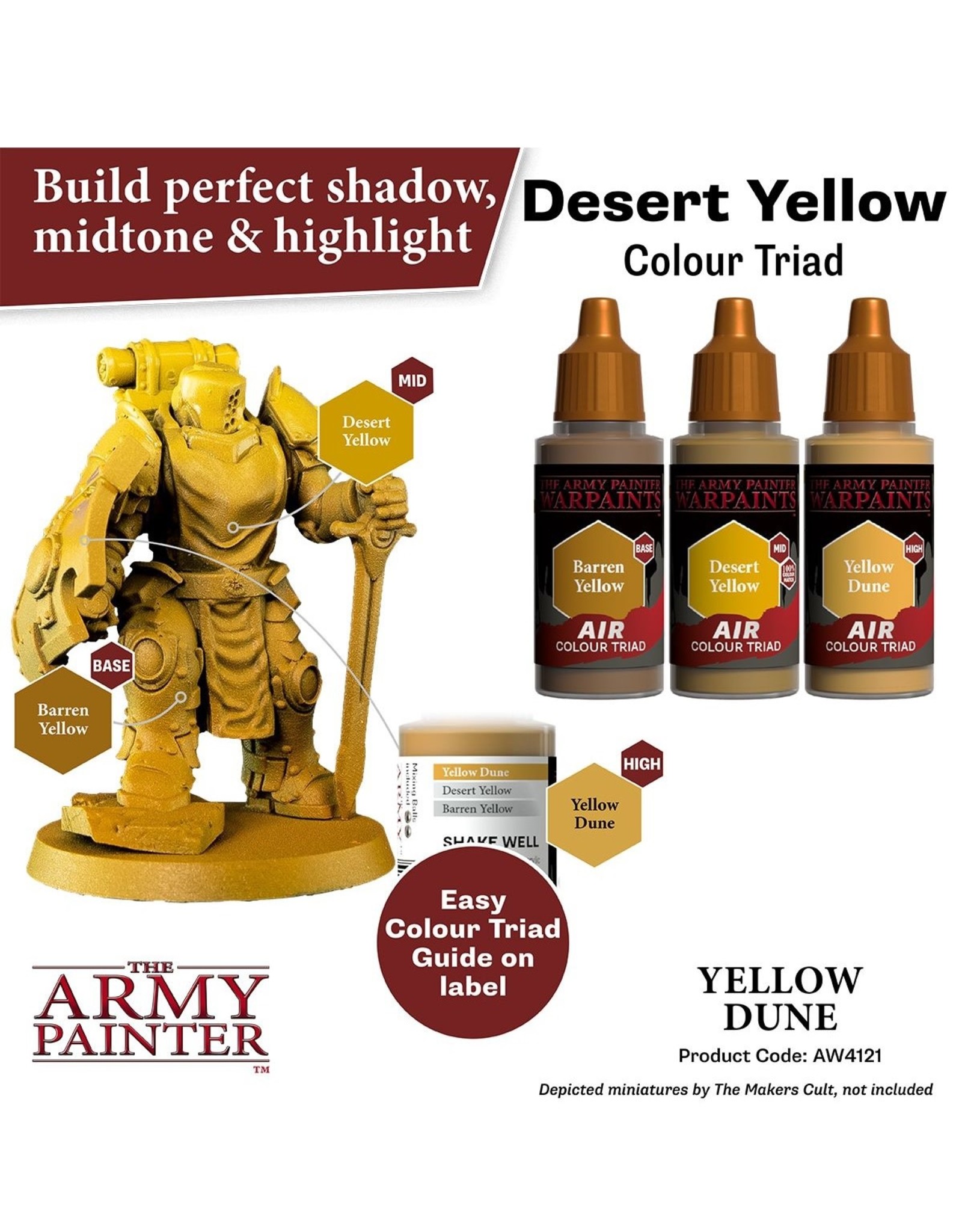 The Army Painter Warpaint Air: Yellow Dune (18ml)