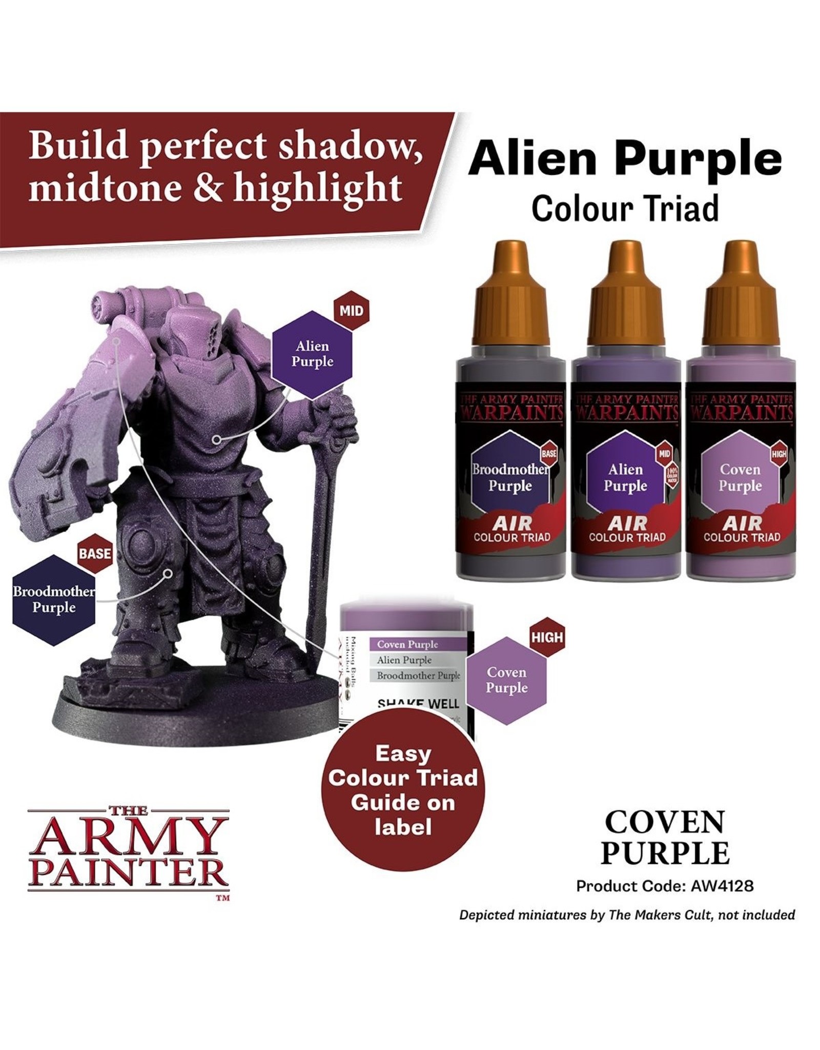 The Army Painter Warpaint Air: Coven Purple (18ml)