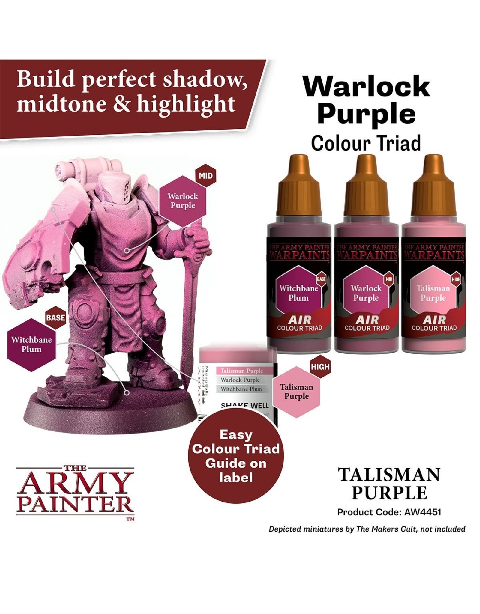 The Army Painter Warpaint Air: Talisman Purple (18ml)