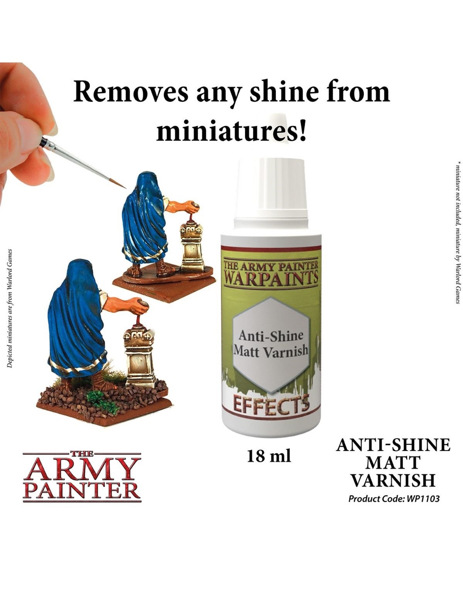 The Army Painter Warpaint: Effects - Anti-Shine Matt Varnish (18ml)