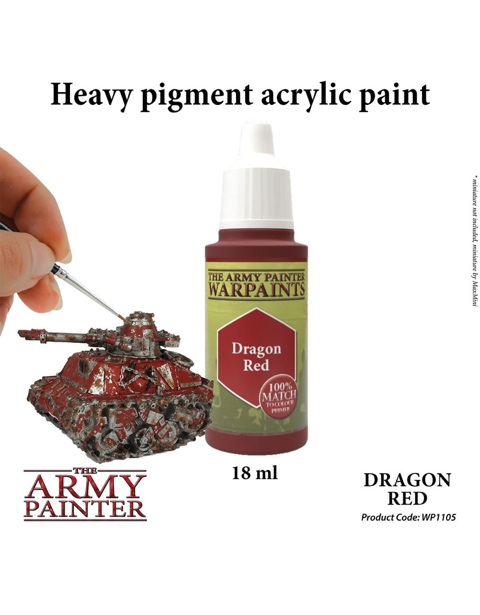 The Army Painter Warpaint: Dragon Red (18ml)