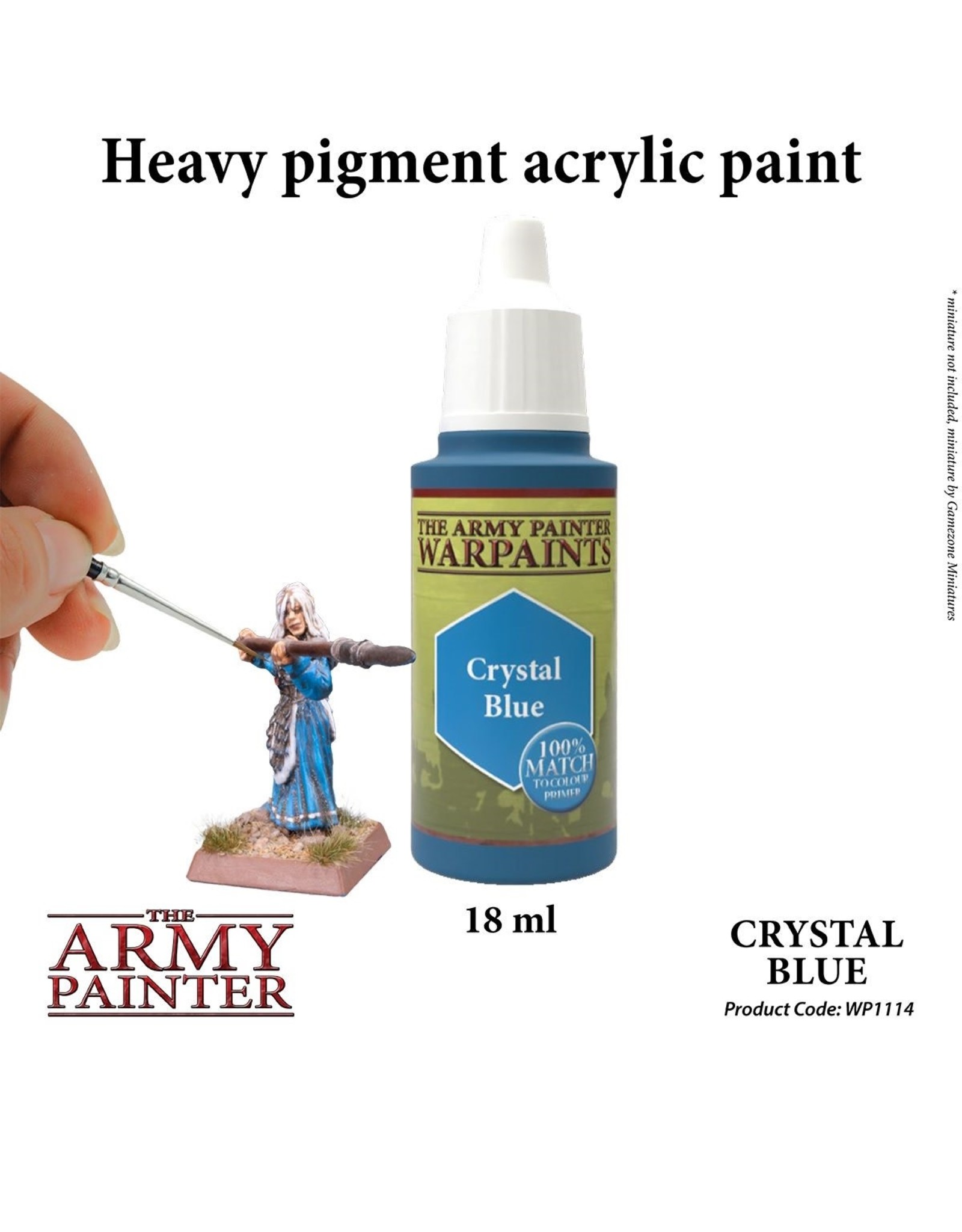 The Army Painter Warpaint: Crystal Blue (18ml)