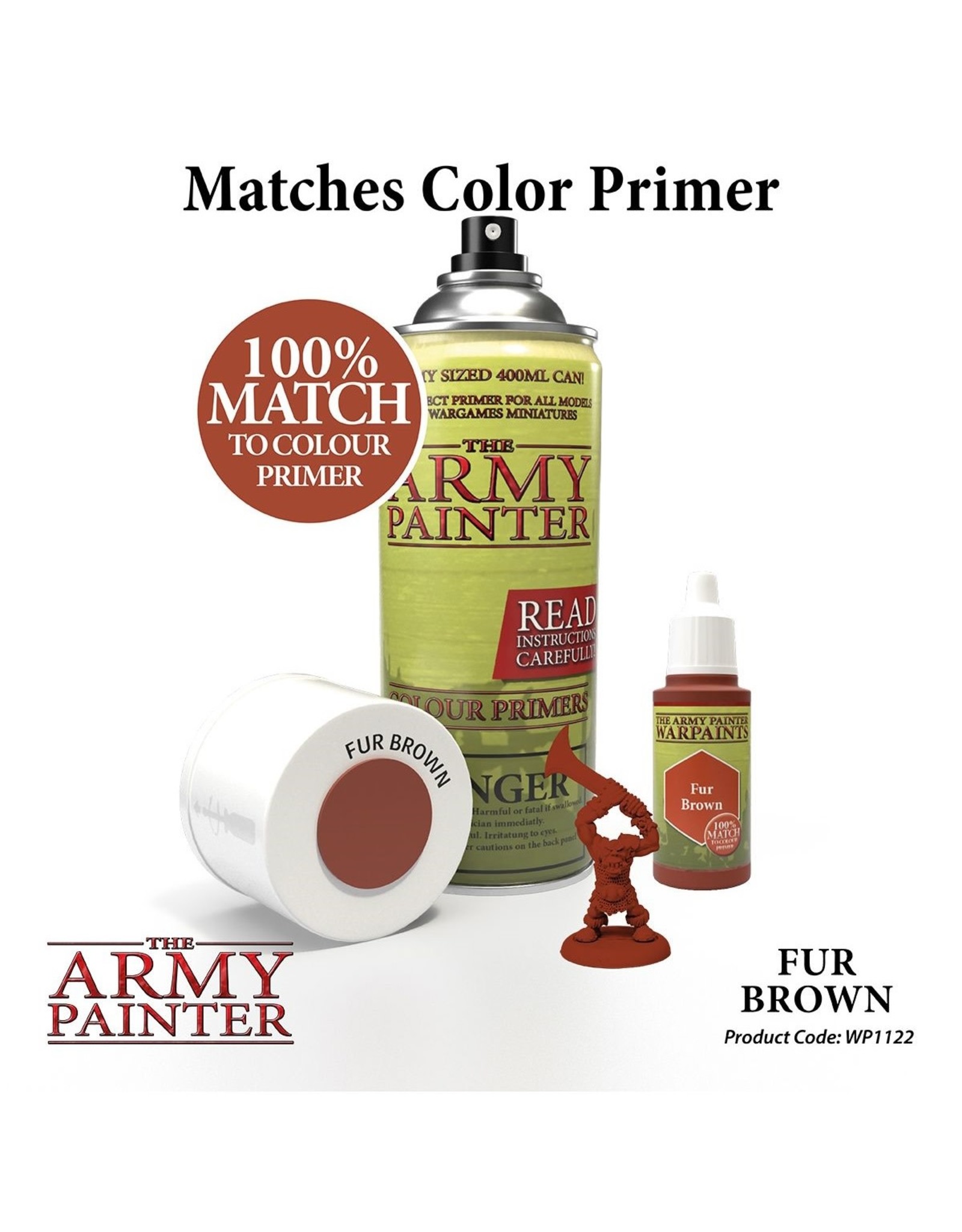 The Army Painter Warpaint: Fur Brown (18ml)