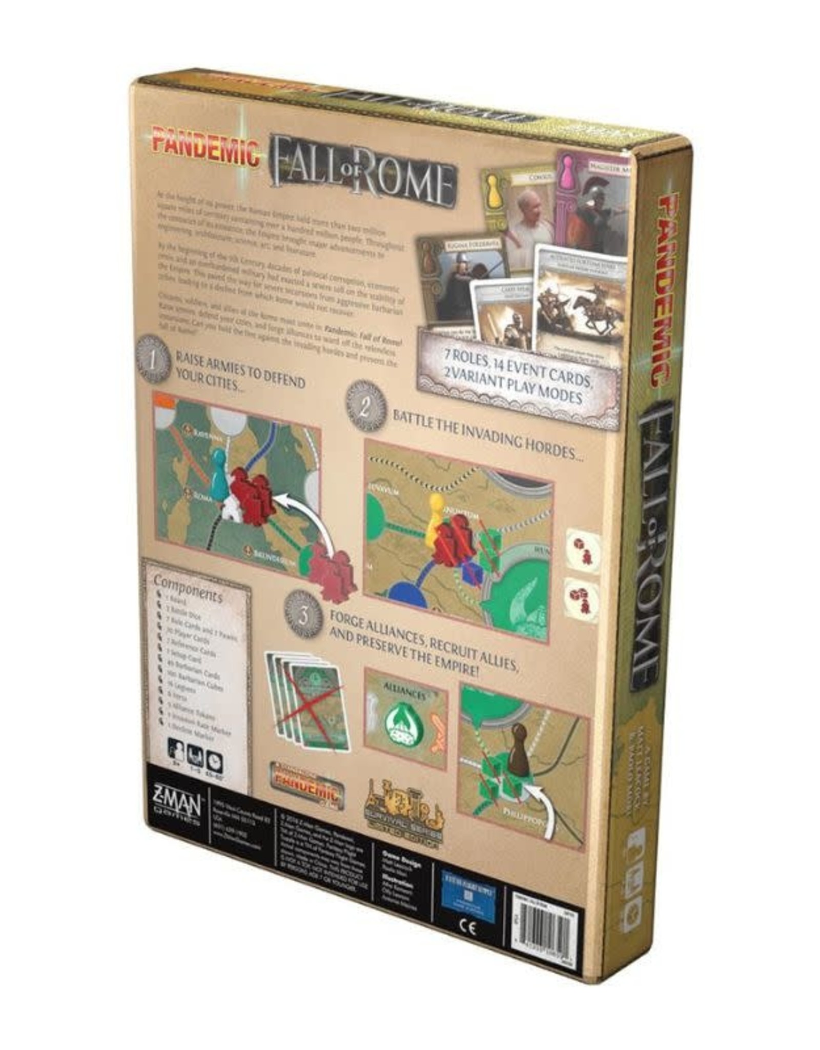 Z-Man Games (S/O) Pandemic: Fall of Rome
