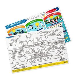 Melissa and Doug Learning Mat - Vehicles