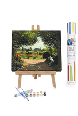 Winnie's Picks Paint by Numbers: Adolphe Monet Reading in the Garden - 16x20