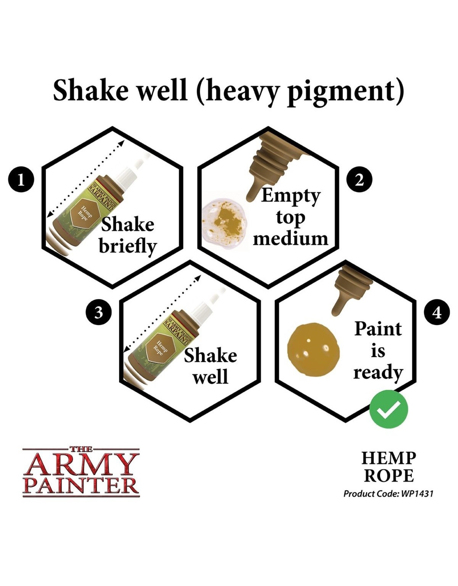 The Army Painter Warpaint: Hemp Rope (18ml)