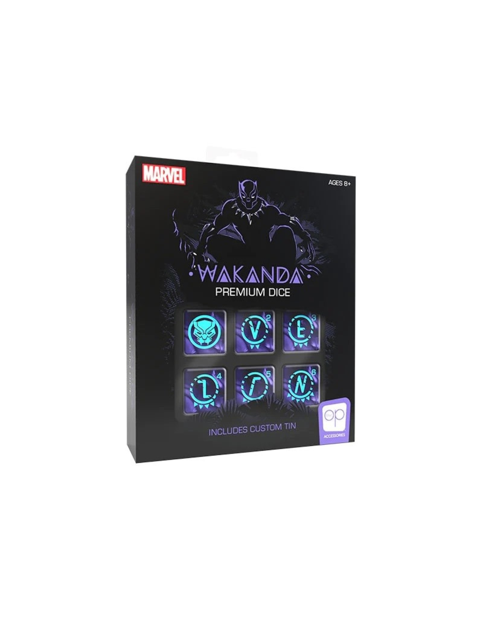 Premium D6 set: Marvel Black Panther (6pcs)